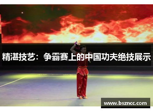 精湛技艺：争霸赛上的中国功夫绝技展示